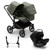 Bugaboo Donkey 5 Duo Complete + Turtle Air - Black/Forest Green