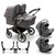 Bugaboo Donkey 5 Twin Complete + Turtle Air - Graphite/Grey Melange