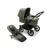 Bugaboo Donkey 5 Twin Complete - Black/Forest Green