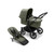 Bugaboo Donkey 5 Duo Complete - Black/Forest Green