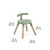 Stokke® MuTable™ Chair V2 - Clover Green