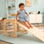Tp Toys Active Tots Wooden Climbing Triangle, Cube and Slide Set