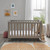 Babymore Caro Cot Bed - Grey Wash