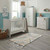 Babymore Caro Mini 3 Piece Room Set - White Wash