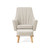 Tutti Bambini Jonah Rocking Chair & Foot Stool - Pebble