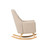 Tutti Bambini Jonah Rocking Chair & Foot Stool - Stone