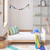 Babymore Mona Cot Bed - White