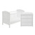 Babymore Aston 2 Piece Room Set - White
