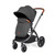 Ickle Bubba Stomp Luxe Galaxy Travel System - Black/Charcoal Grey/Tan