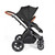 Ickle Bubba Stomp Luxe Galaxy Travel System - Black/Midnight/Tan