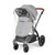 Ickle Bubba Stomp Luxe Galaxy Travel System - Black/Pearl Grey/Tan