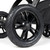 Ickle Bubba Stomp Luxe Galaxy Travel System - Black/Woodland/Black