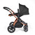 Ickle Bubba Stomp Luxe Galaxy Travel System - Bronze/Midnight/Black