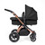 Ickle Bubba Stomp Luxe Galaxy Travel System - Bronze/Midnight/Black