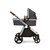 Ickle Bubba Eclipse Stratus Travel System - Graphite Grey/Tan Handle