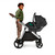 Ickle Bubba Eclipse Stratus Travel System - Graphite Grey/Tan Handle