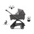 Bugaboo Dragonfly Complete - Graphite/Grey Melange