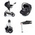 Babymore MeMore V2 13 Piece Pecan i-Size Travel System - Silver