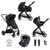 Babymore Mimi Pecan i-Size Travel System - Black