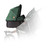 Out n About Single Carrycot V5 - Sycamore Green