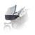 Out n About Double Carrycot V5 - Rocksalt Grey