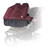 Out n About Double Carrycot V5 - Brambleberry Red