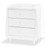 SnuzKot Skandi 3 Piece Nursery Furniture Set - White