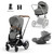 Cybex e-Priam Travel System inc Lux Carrycot - Mirage Grey