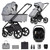 Venicci Tinum Upline 3-in-1 Travel System - Classic Grey