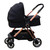 My Babiie MB250i Travel System - Billie Faiers/Black Quilted