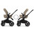 Bugaboo Donkey 5 Mono Stroller - Black/Desert Taupe