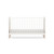 CuddleCo Freya Cot Bed - Coastal White