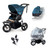 Out n About Nipper V5 New Parent Starter Bundle - Highland Blue