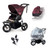 Out n About Nipper V5 New Parent Starter Bundle - Brambleberry Red