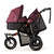 Out n About Nipper V5 New Parent Starter Bundle - Brambleberry Red