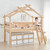 Boori Forest Teepee Loft Bed - Almond