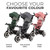 Kinderkraft Aston Tricycle - Malachite Grey