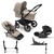 Bugaboo Donkey 5 Mono Complete + Cloud T & Base - Black/Desert Taupe