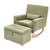 Gaia Serena Rocking/Feeding Chair - Sage/Oak
