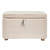 Gaia Serena Footstool - Biscuit