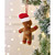 Mamas & Papas Hanging Gingerbread Christmas Tree Decoration 2023