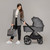 Venicci Tinum Upline Cabriofix i-Size Travel System - Slate Grey