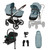 Cybex Eos Lux Taupe Aton B2 Bundle - Sky Blue