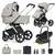 Venicci Tinum Upline Cabriofix i-Size Travel System - Moonstone