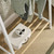 CuddleCo Nola Clothes Rail - White & Natural