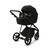 Mee-Go Milano Evo 2-in-1 Pram & Accessories - Abstract Black