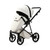 Mee-Go Milano Evo 3-in-1 Plus Base Travel System - Pearl White