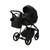 Mee-Go Milano Quantum 2-in-1 Pram & Accessories - Carbon Black