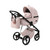 Mee-Go Milano Quantum 3-in-1 Plus Base Travel System - Pretty in Pink