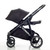 Mee-Go Uno+ 2-in-1 Tandem Pushchair & Accessories - Black/Chrome